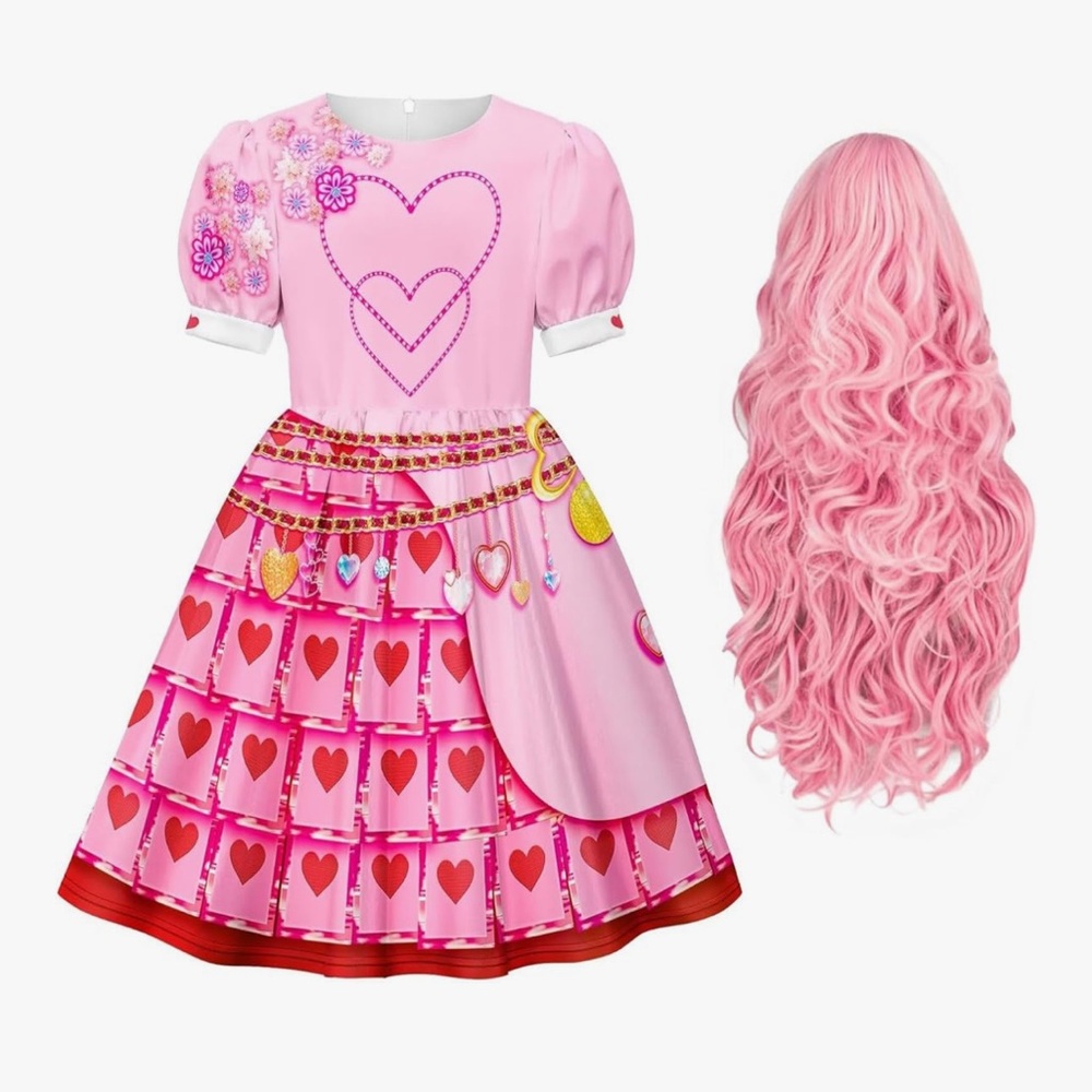 Descendants 4 Bridget Costume for Girls Cosplay Halloween Costume (11-12 yrs)